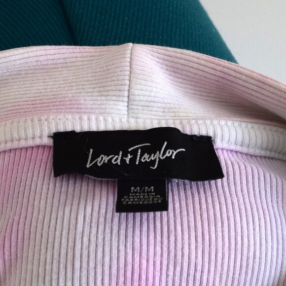 Pastel Tie Dye Mock Neck Shirt - Picture 5 of 6